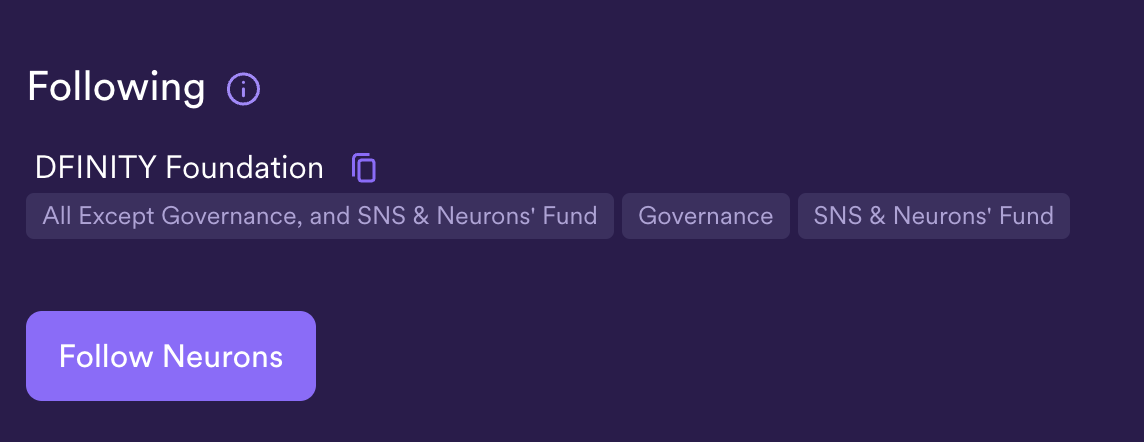 NNS Neuron following 7